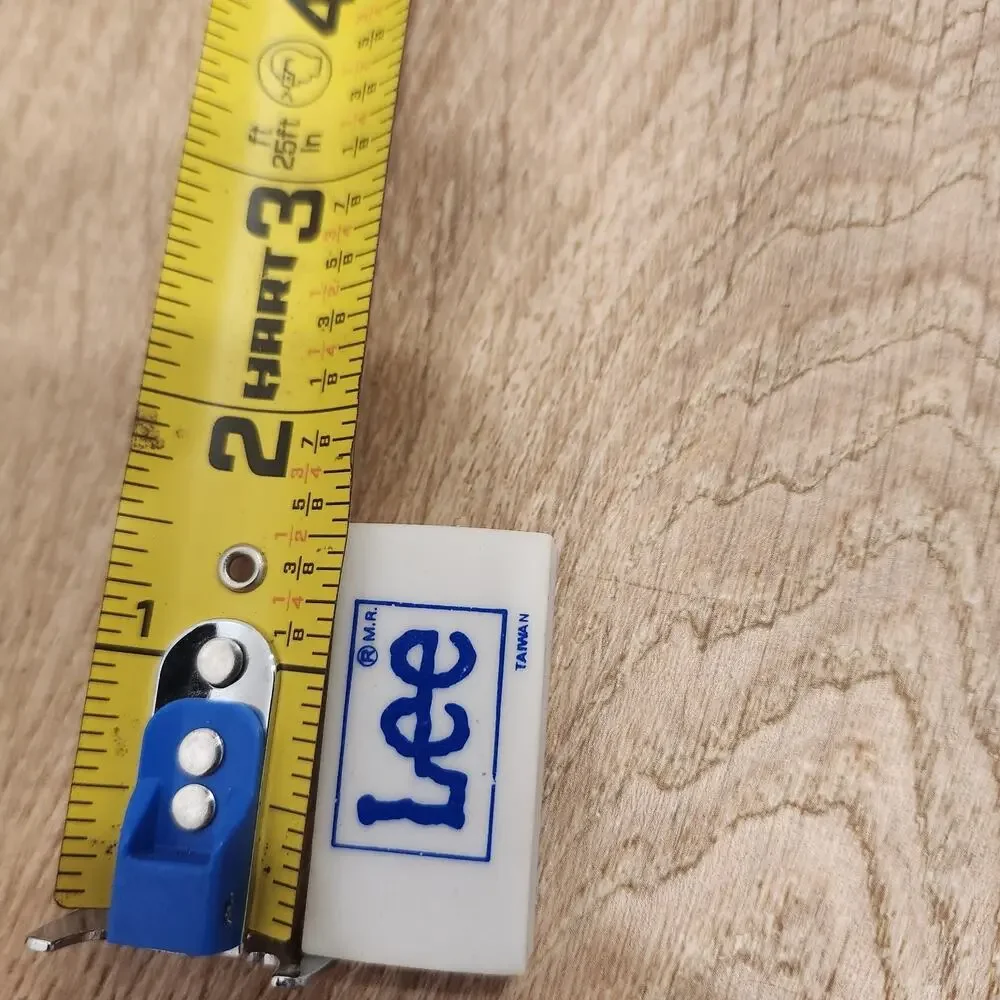 Vintage 1980s Fashion Clothing Advertising Lee Denim Jeans Logo Pencil Eraser